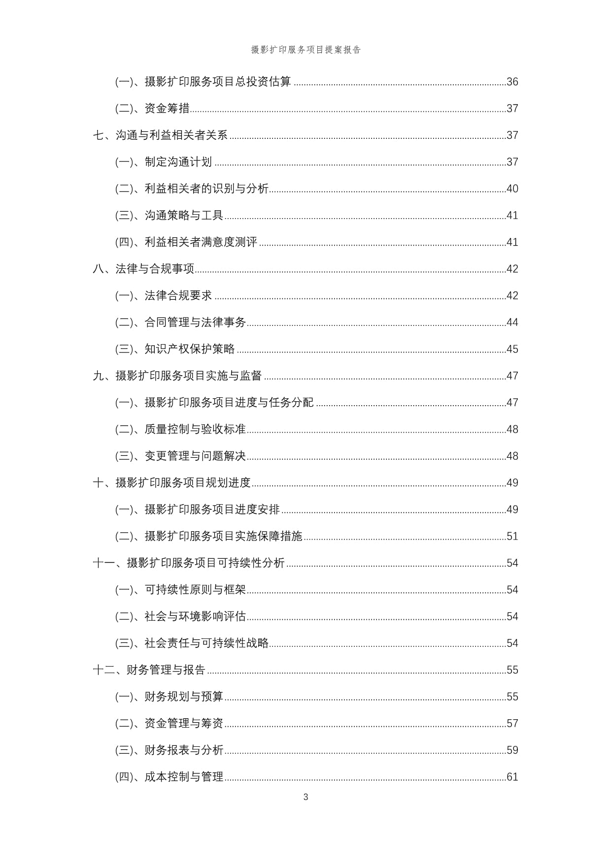 2025年摄影扩印服务项目提案报告模板